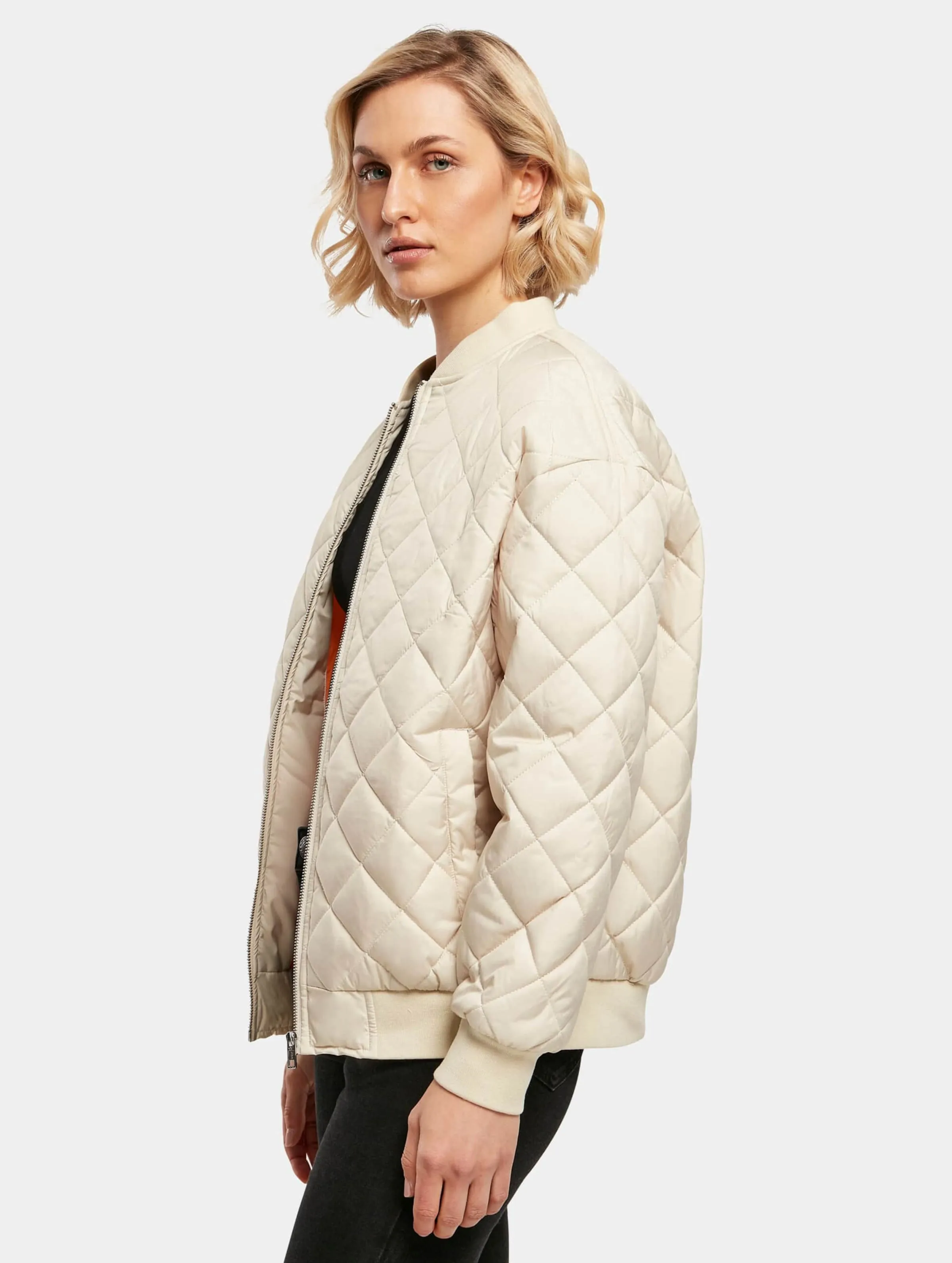 Urban Classics Ladies Oversized Diamond Quilted