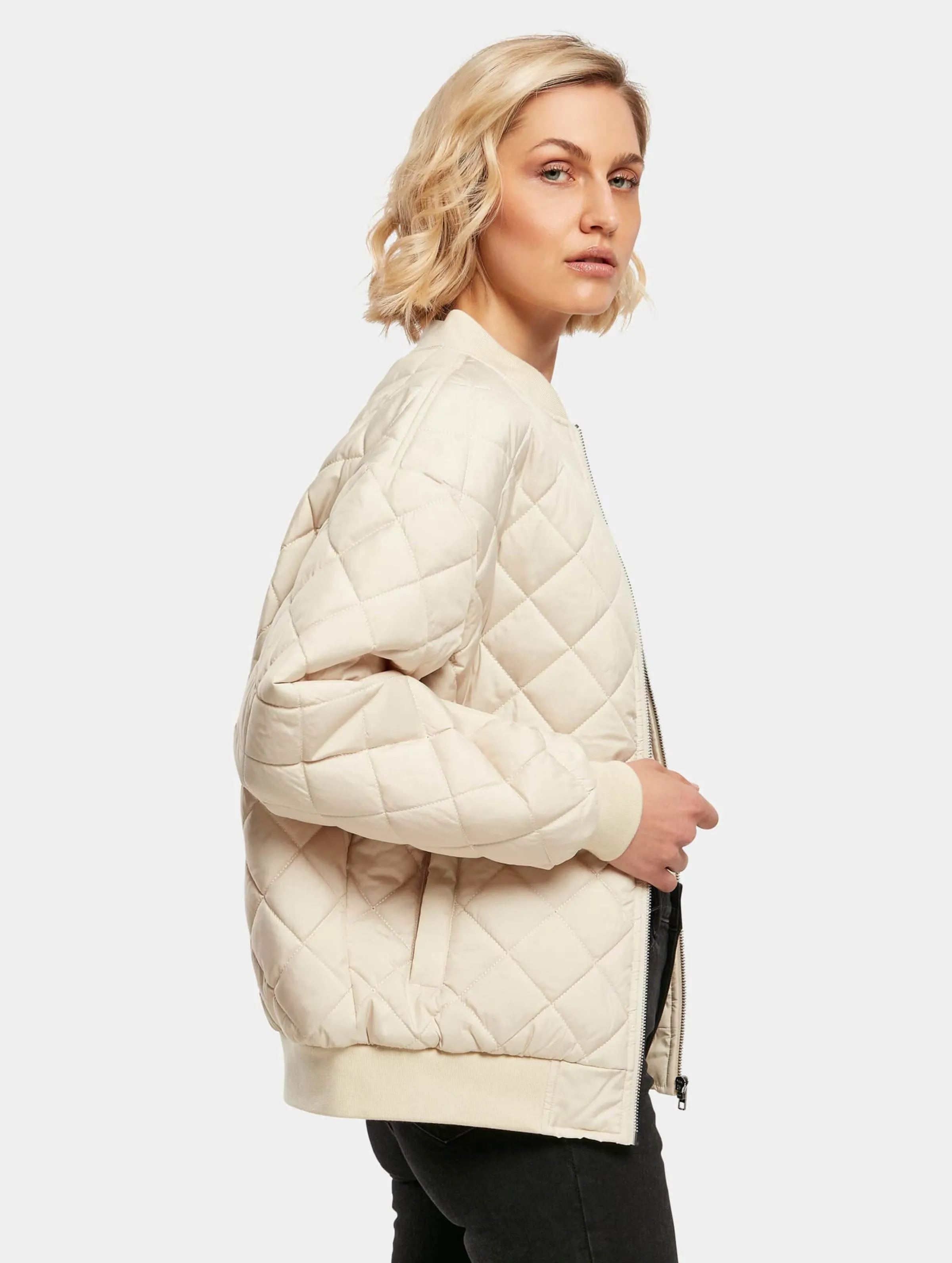 Urban Classics Ladies Oversized Diamond Quilted