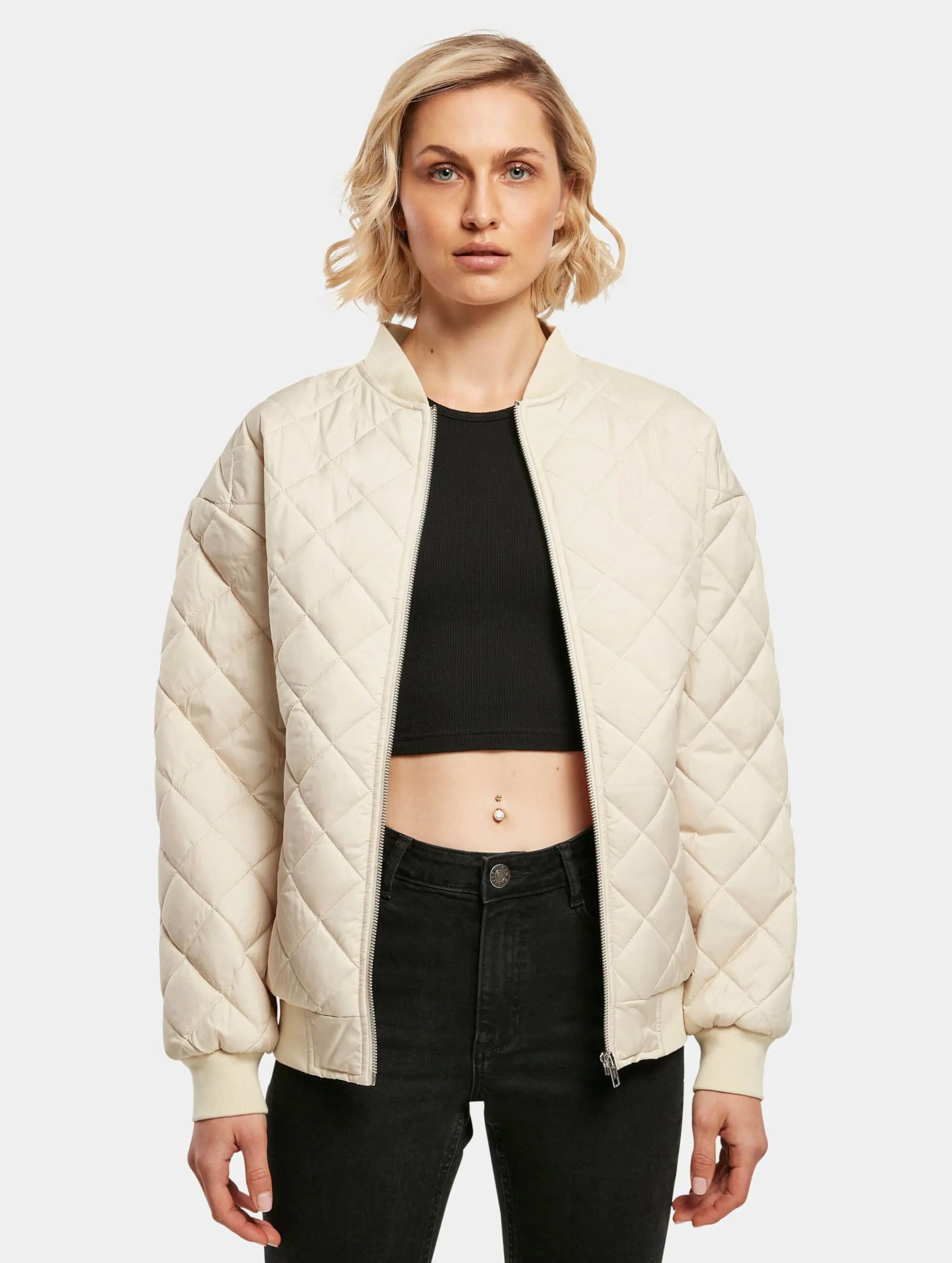 Urban Classics Ladies Oversized Diamond Quilted