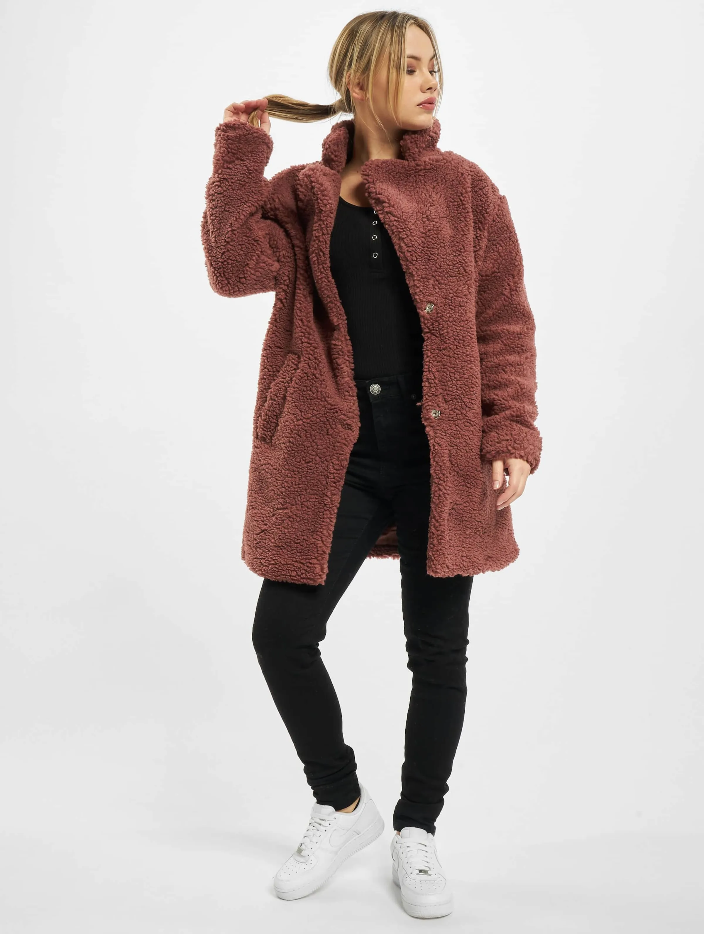 Urban Classics Ladies Oversized Sherpa