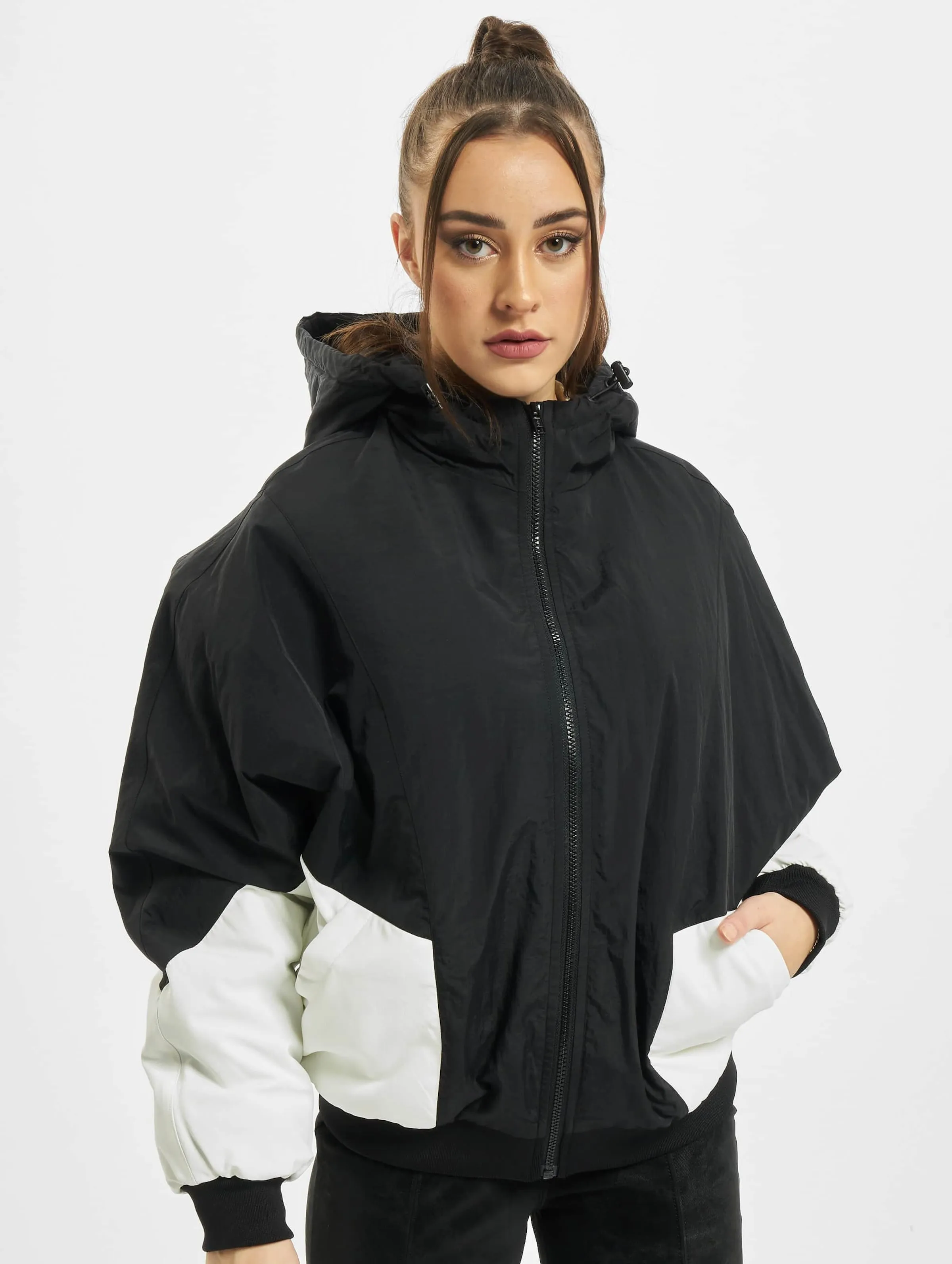 URBAN CLASSICS LADIES PADDED 2TONE BATWING