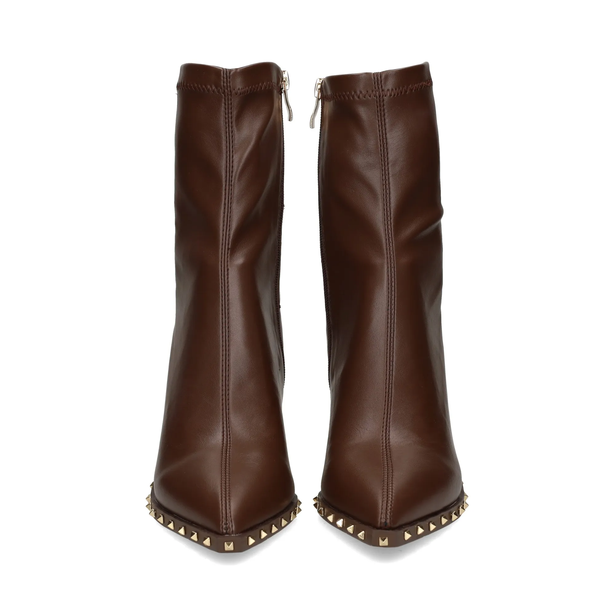 VIBES Botas con tacón de Mujer MARRON