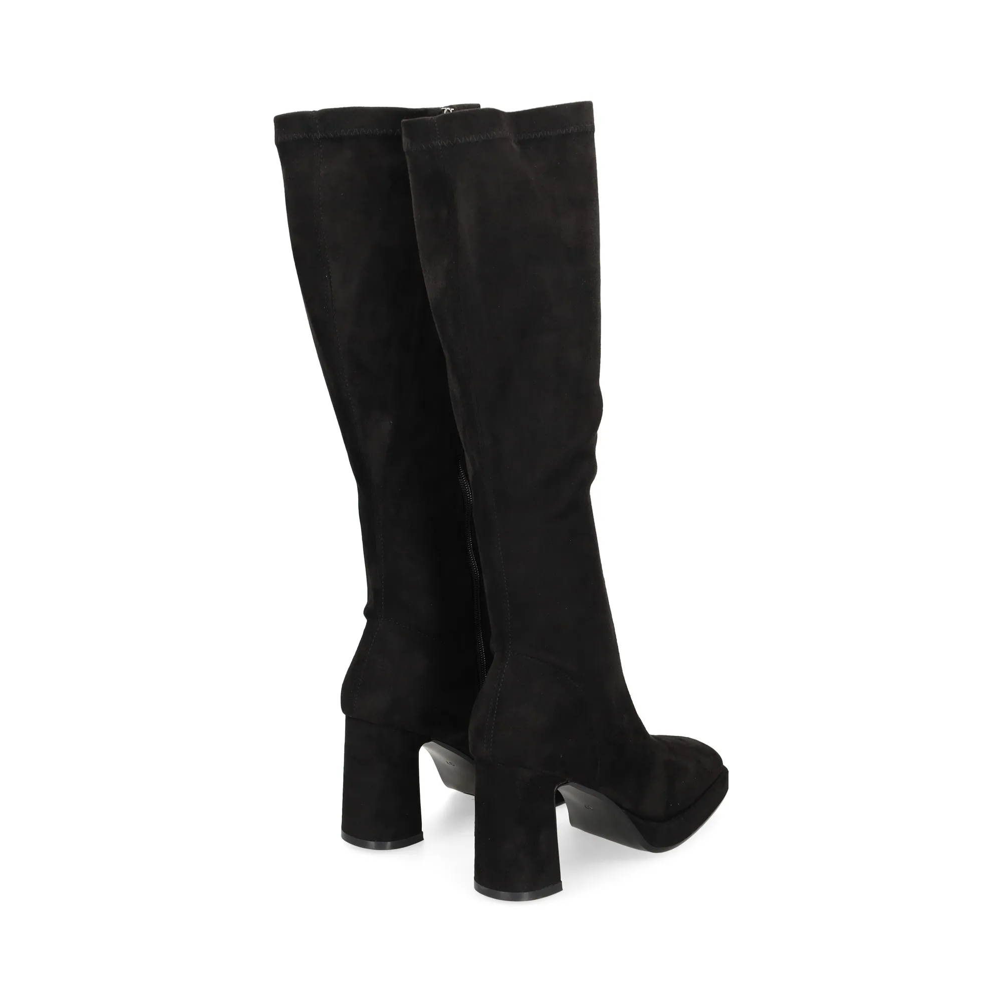 VIBES Botas con tacón de Mujer NEGRO