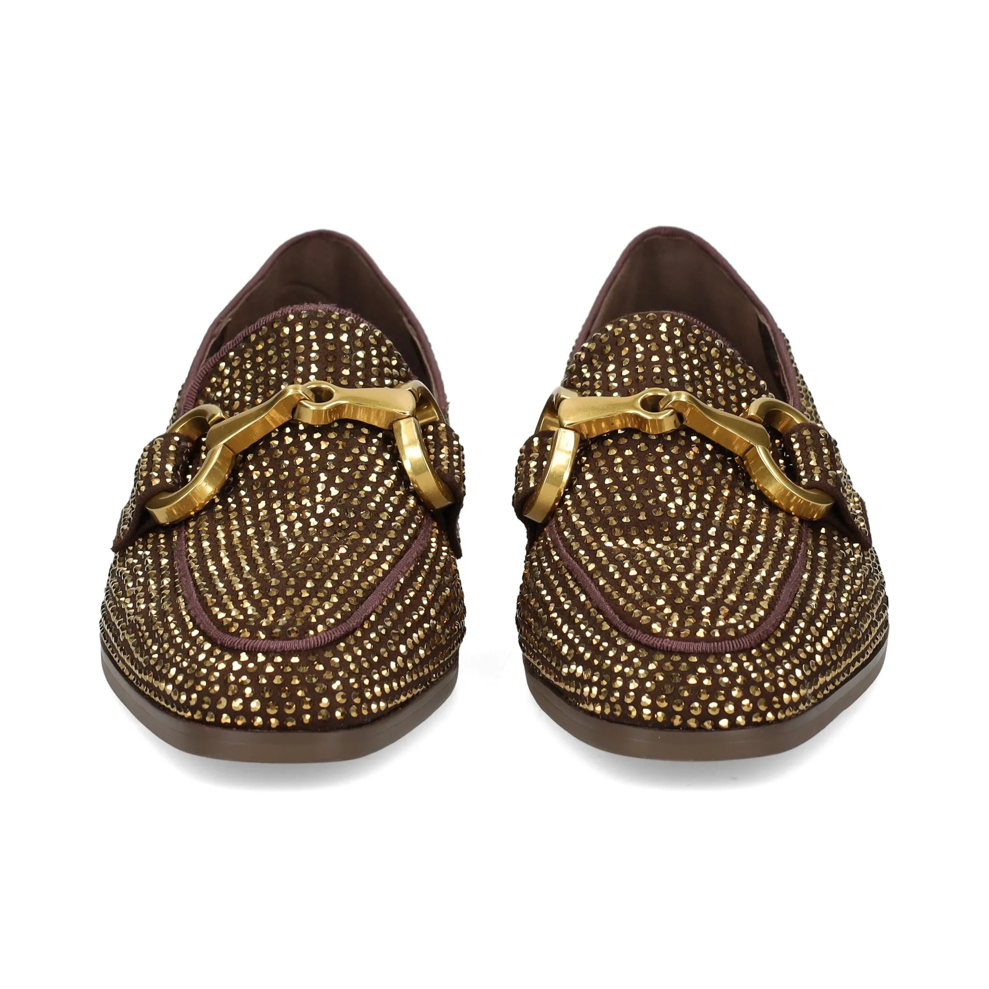 VIBES Mocasines de Mujer MARRON