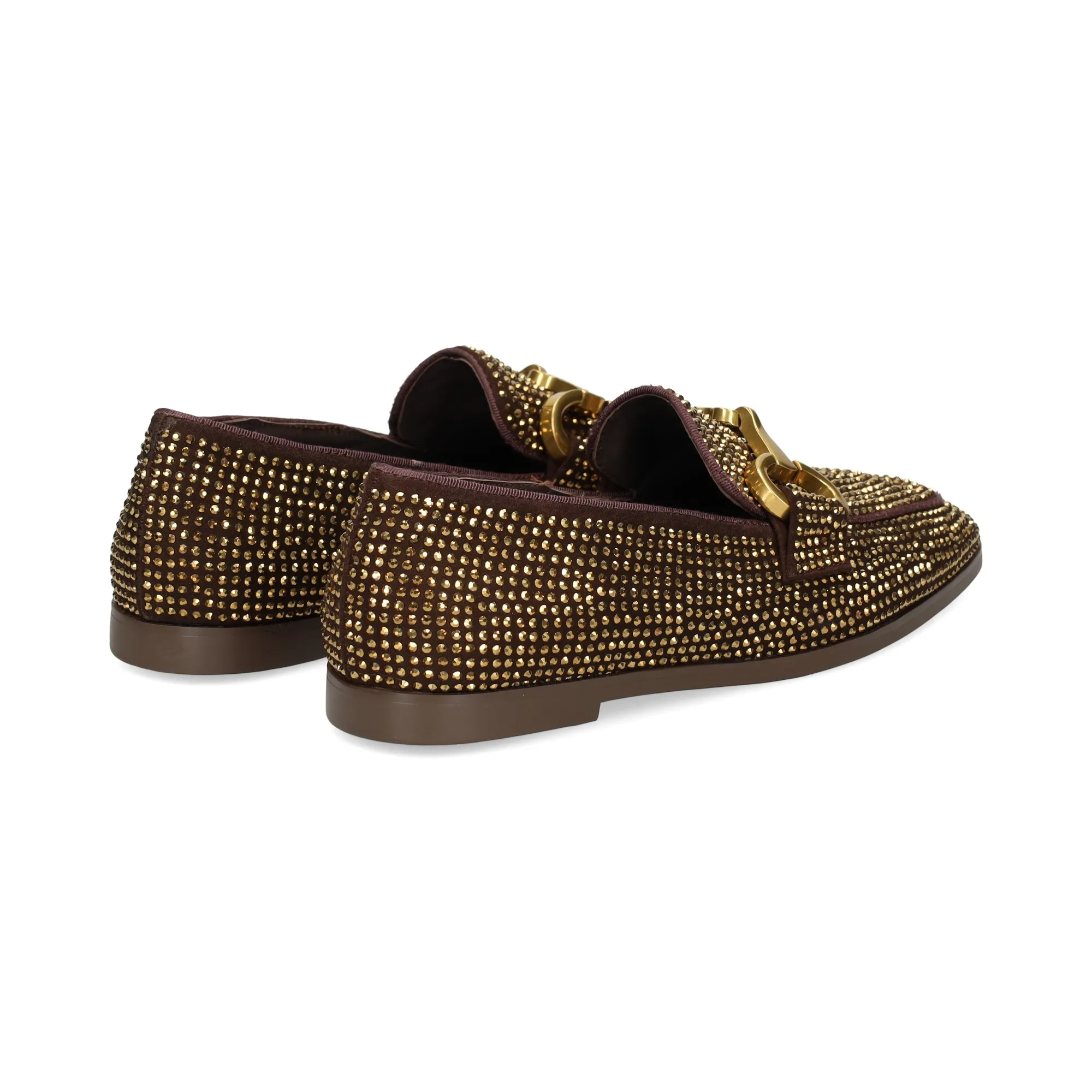 VIBES Mocasines de Mujer MARRON