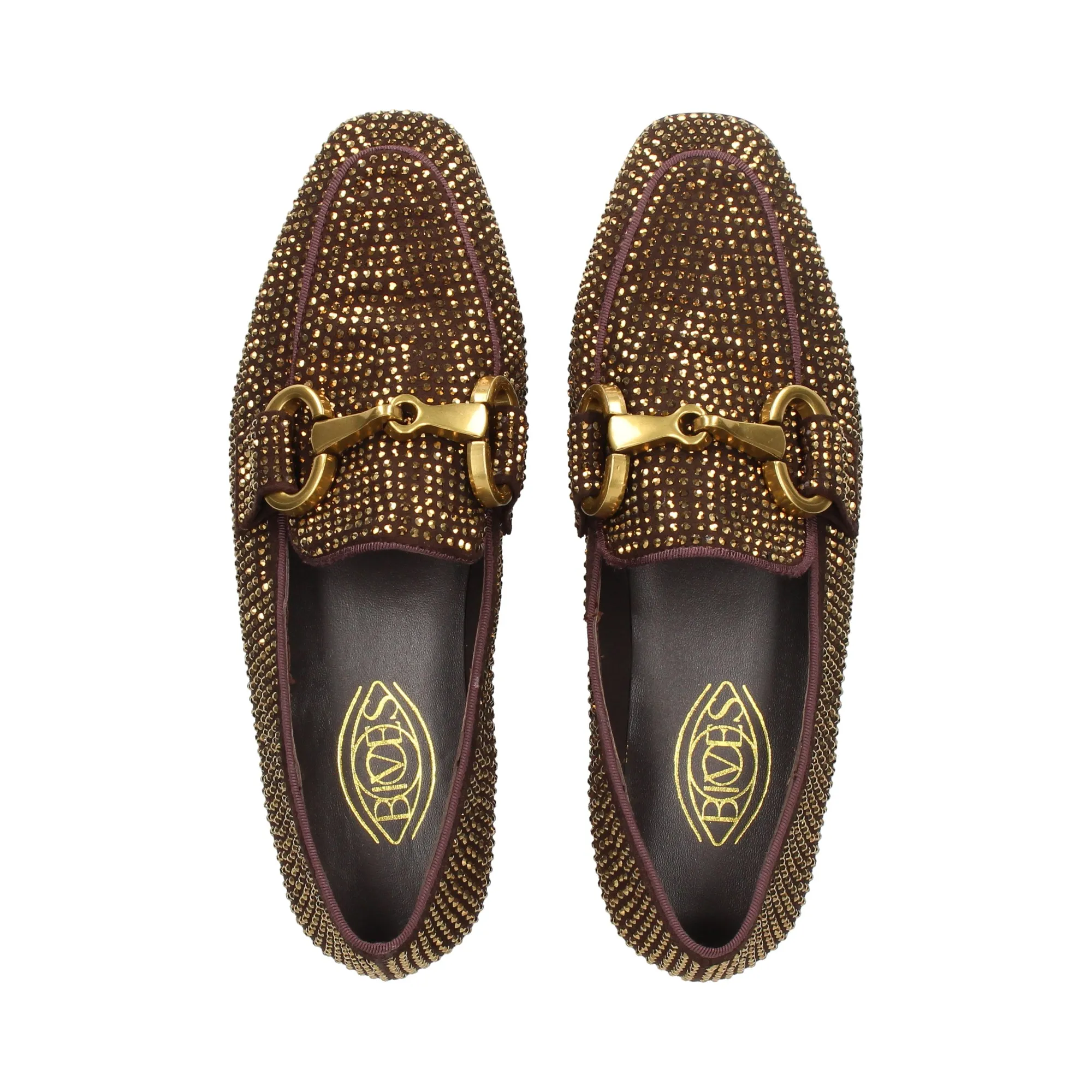 VIBES Mocasines de Mujer MARRON