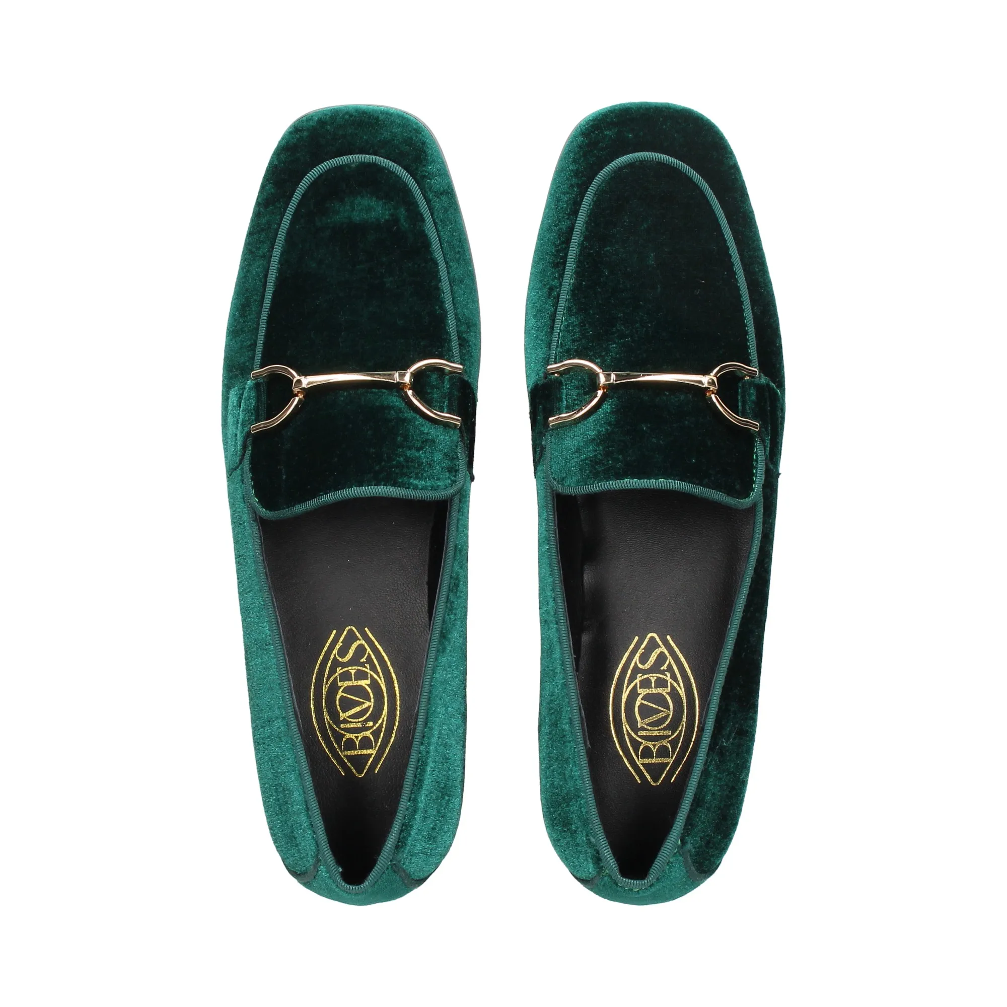 VIBES Mocasines de Mujer VERDE