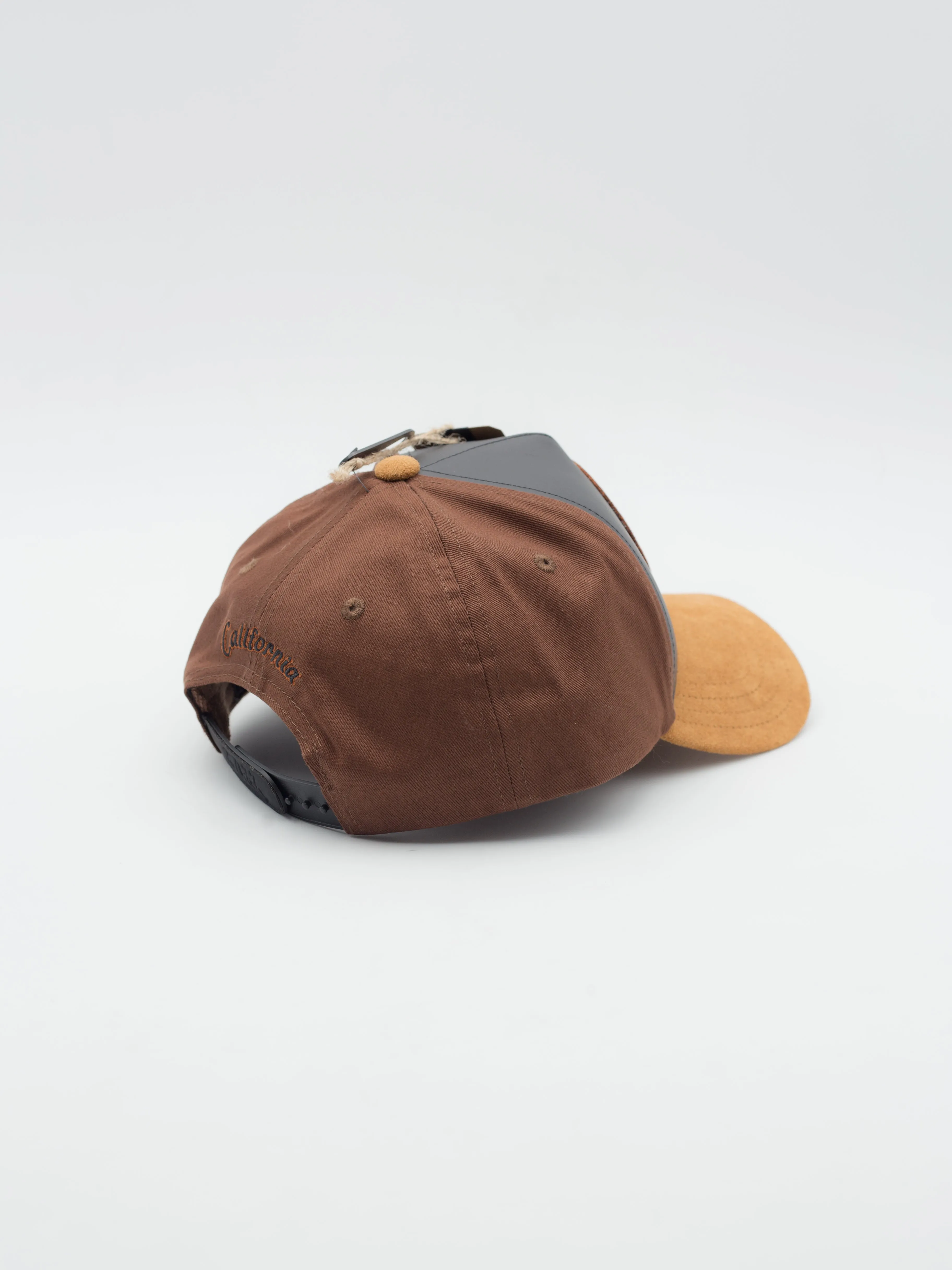 VINT03 Trucker Black/Brown