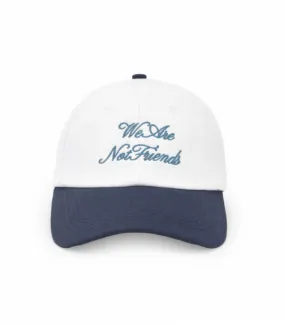 We Are Not Friends - Gorra Unisex Blanca - Mediterranean Club Hat