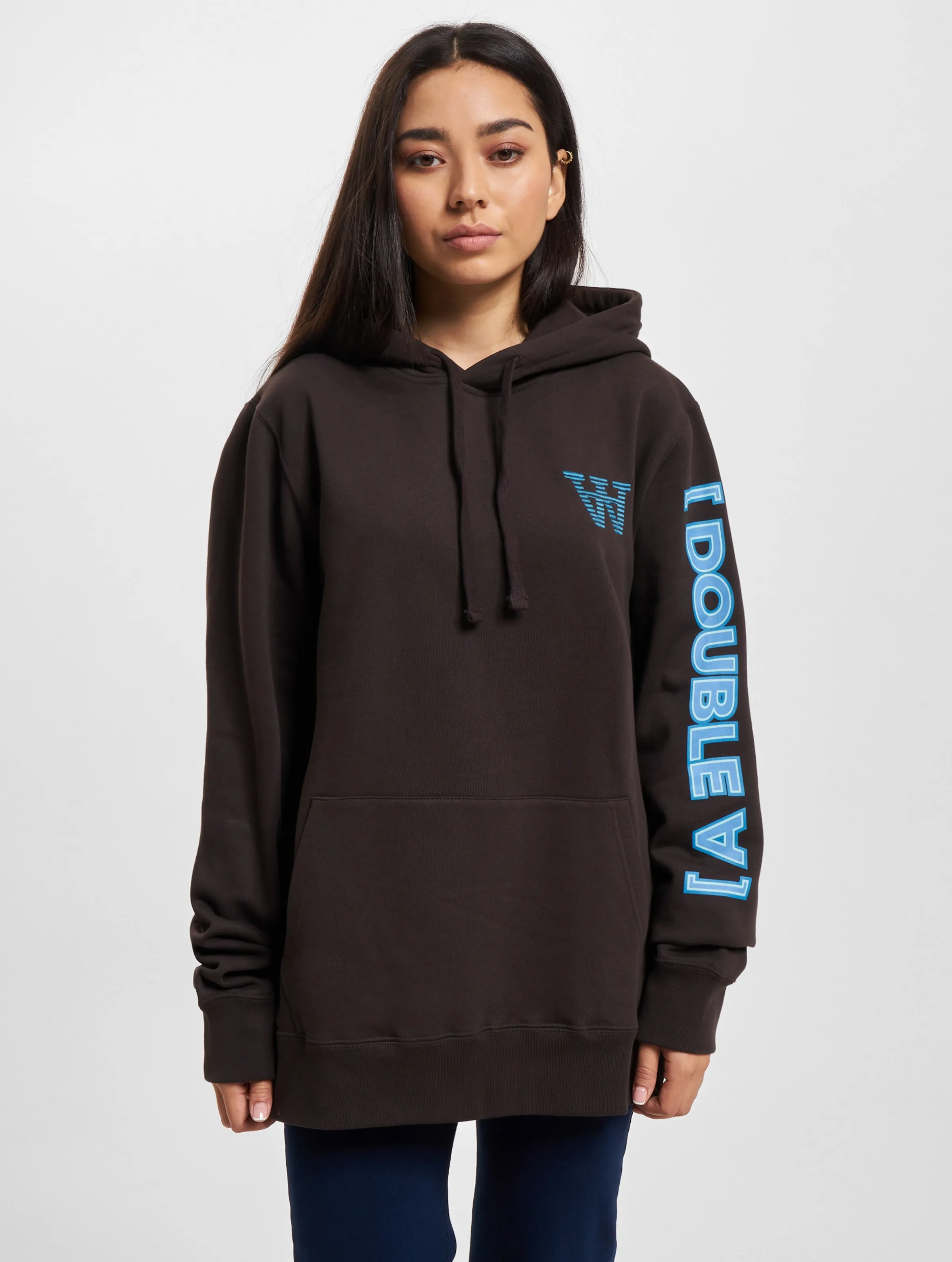 Wood Wood Ash Sleeve Print Hoodie