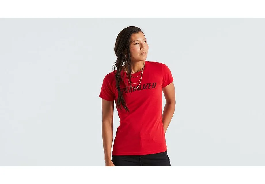 WORDMARK TEE SS WMN FLORED L