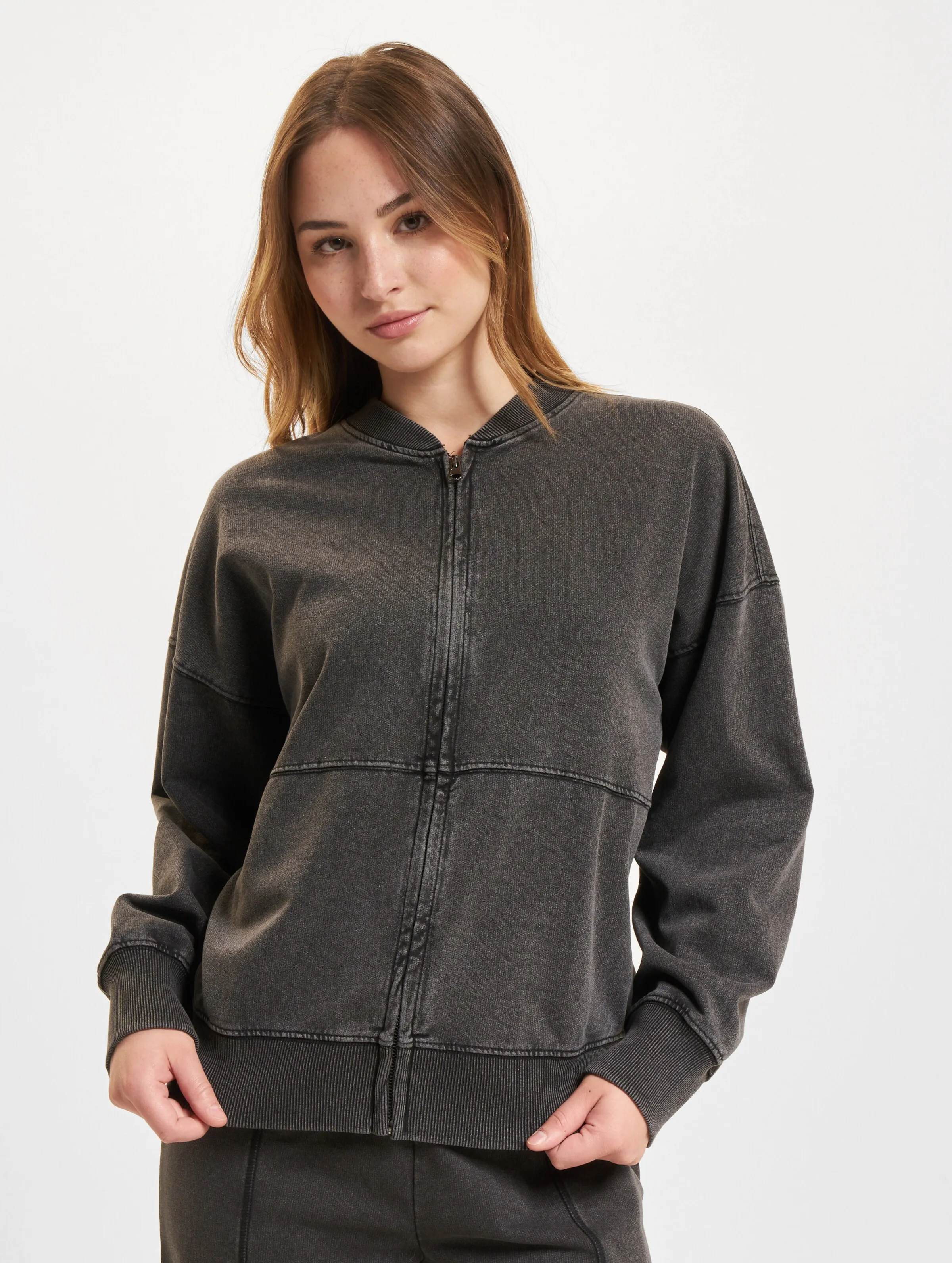 Wrenley Longsleeve Zip Bomber