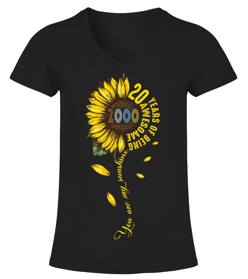 You are my sunshine 20 Camiseta cuello pico Mujer