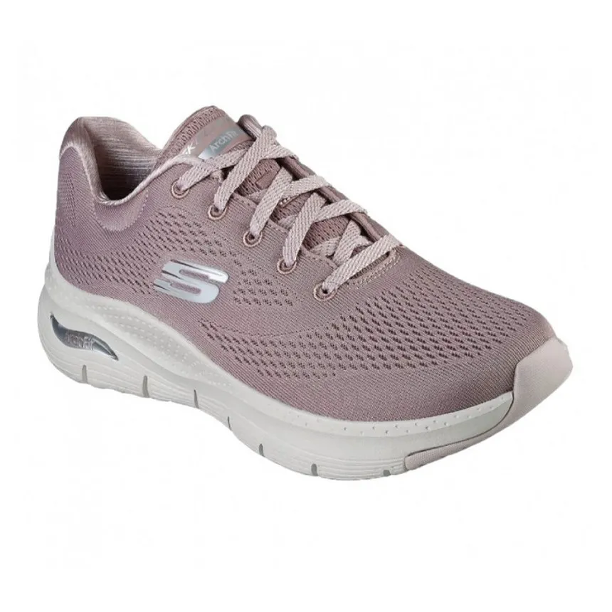 Zapas Skechers Arch Fit Para Mujer En Rosa 