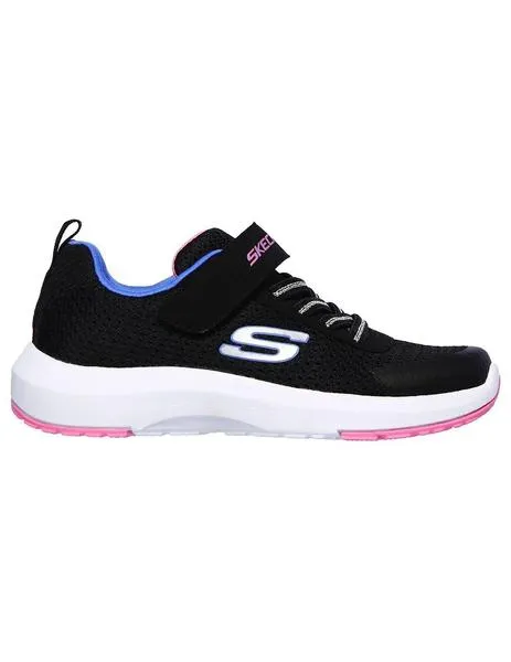 Zapatilla Running Skechers Girl DYNAMIC TRE Negro