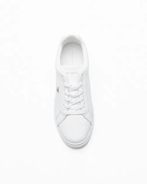 Zapatillas blancas Tommy Hilfiger Flag Court Sneaker Blanco