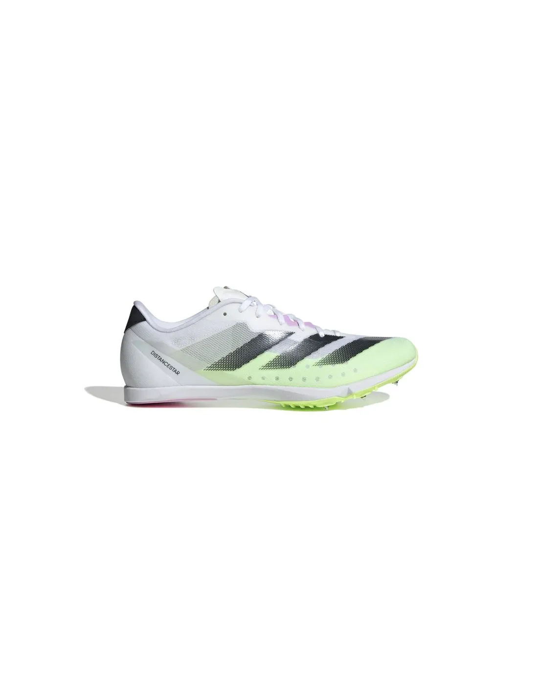 Zapatillas de Atletismo adidas Distancestar Blanco Verde