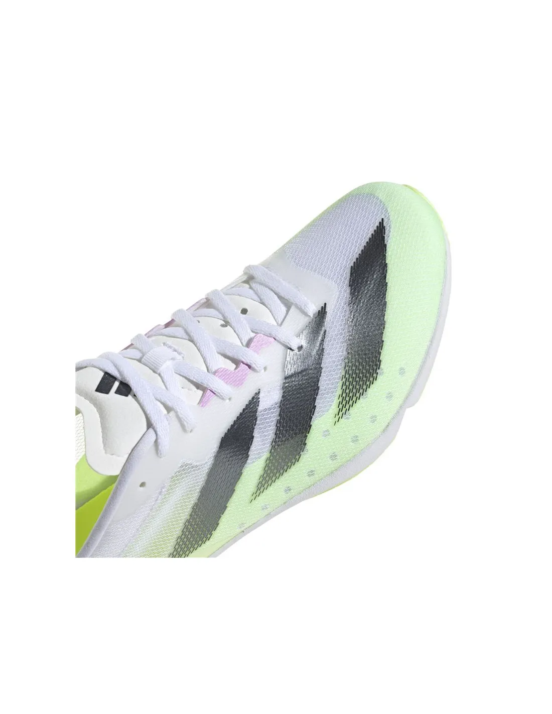 Zapatillas de Atletismo adidas Distancestar Blanco Verde