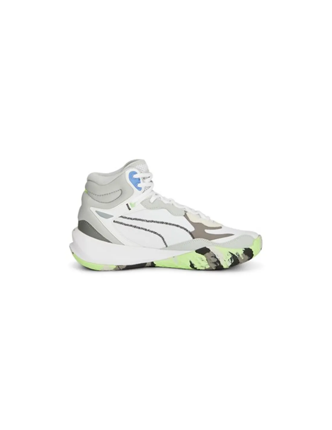 Zapatillas de Baloncesto Puma Playmaker Pro Mid White