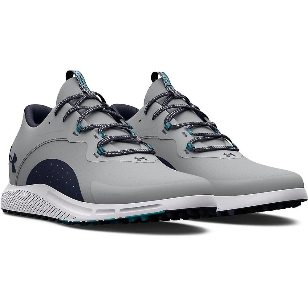 Zapatillas de golf Under Armour Charged Draw 2 SL para hombre Gris/Azul marino