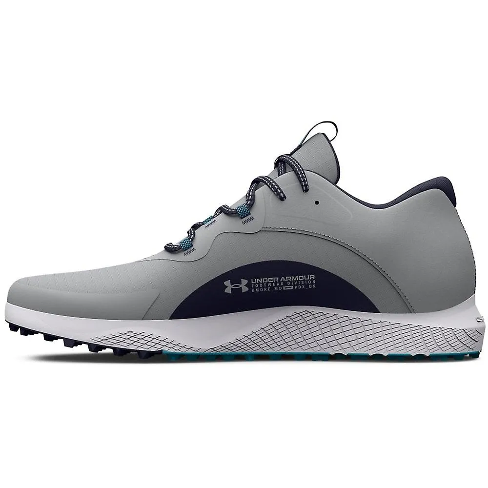 Zapatillas de golf Under Armour Charged Draw 2 SL para hombre Gris/Azul marino