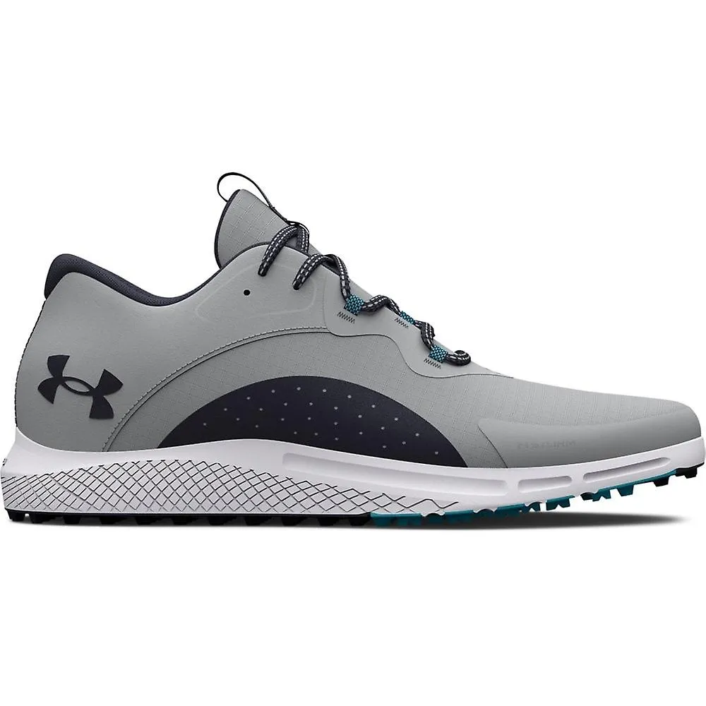 Zapatillas de golf Under Armour Charged Draw 2 SL para hombre Gris/Azul marino