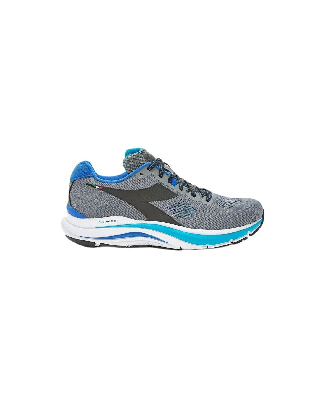 Zapatillas de running Diadora Mythos Blushield 7 Vortice gris Hombre