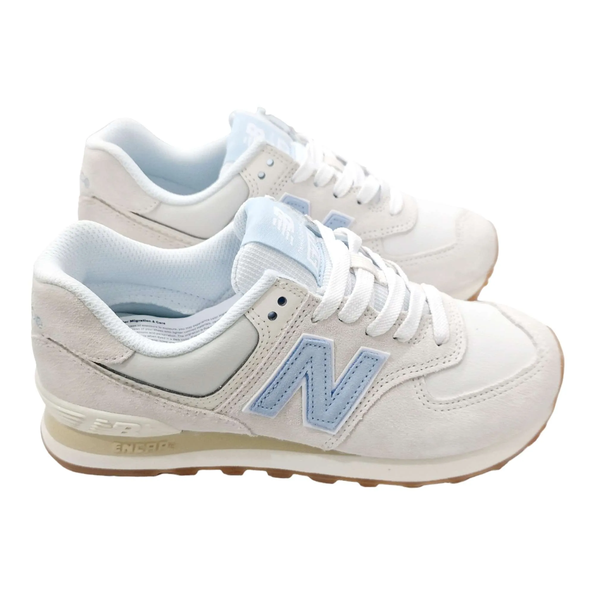 ZAPATILLAS NEW BALANCE MUJER 574QA2 BLANCO