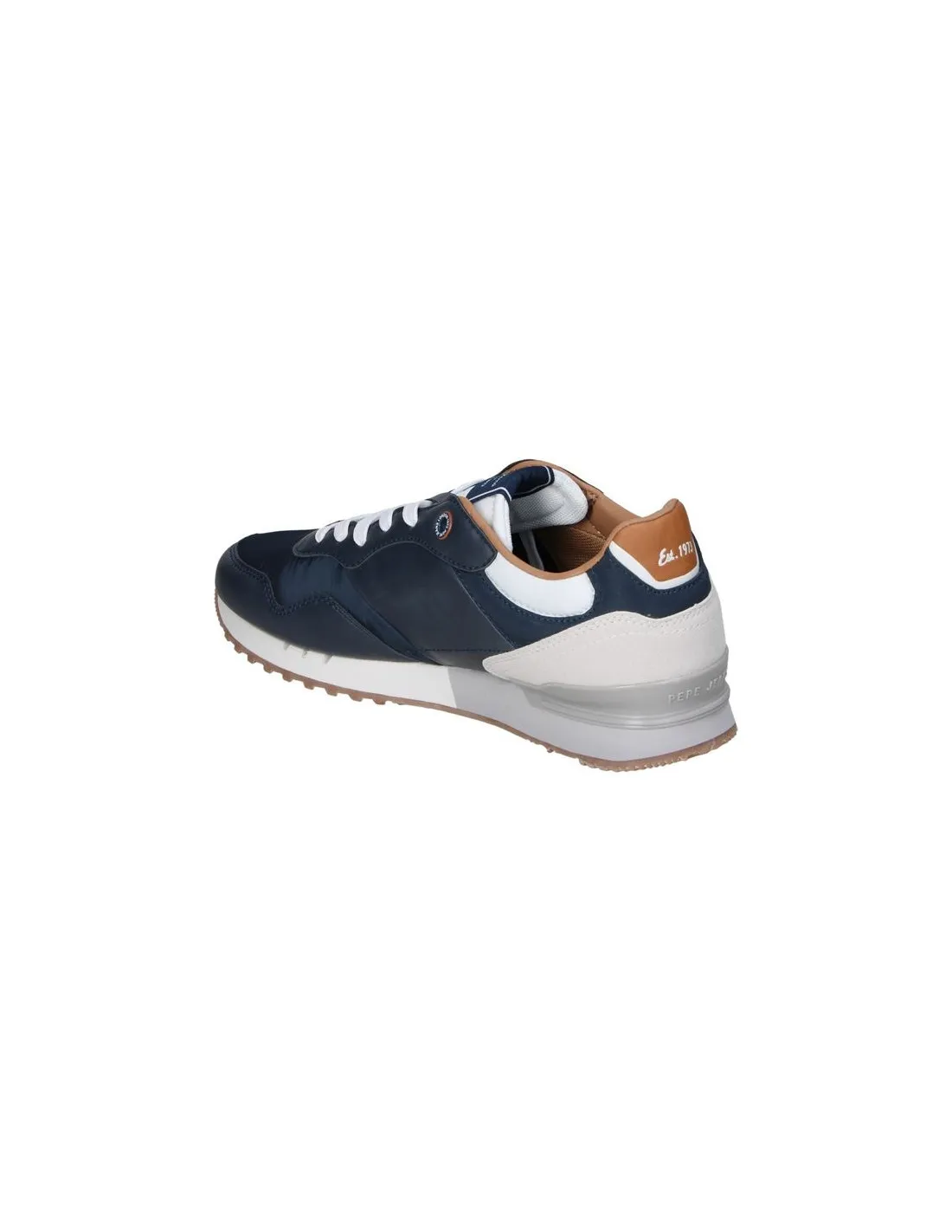 Zapatillas Pepe Jeans London Court Hombre Azul Marino