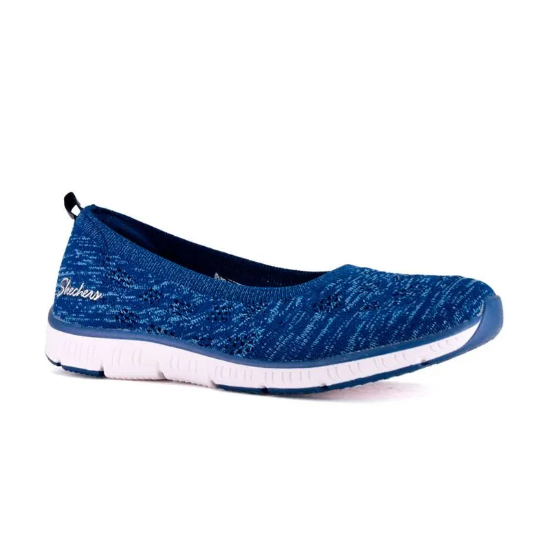 Zapato Balerina Skechers Be-Cool In The Moment Navy