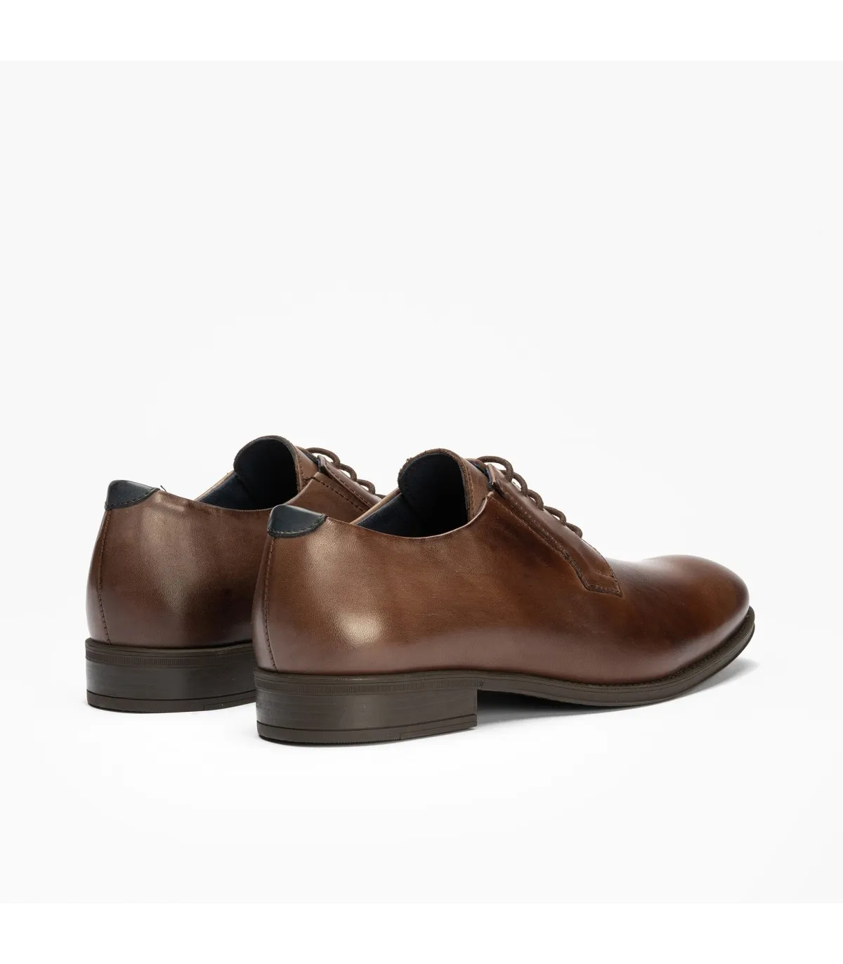 Zapato Blucher tacón Hombre MARRON