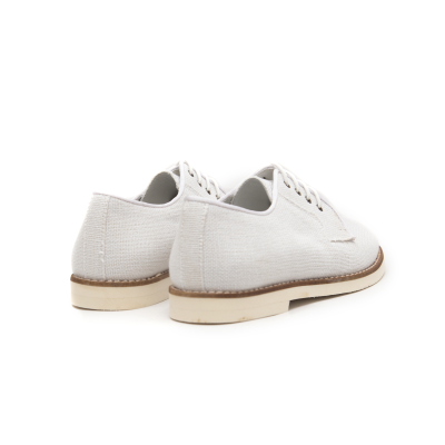 Zapato comunion lino blanco