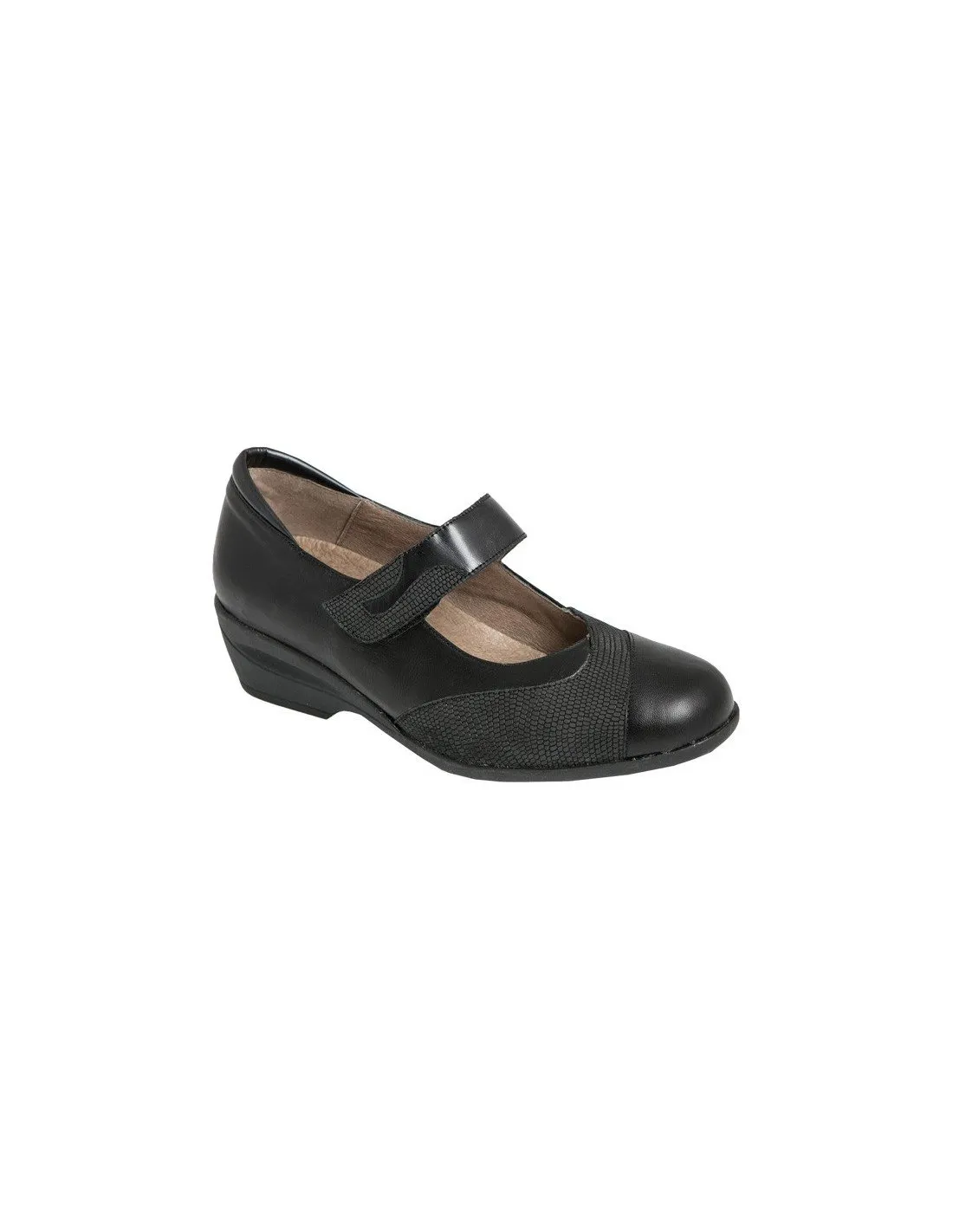 Zapatos Confort Piel Plantilla Extraible Mujer