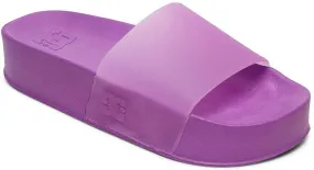 zapatos DC DC Slide Platform - PUR/Purple - women´s