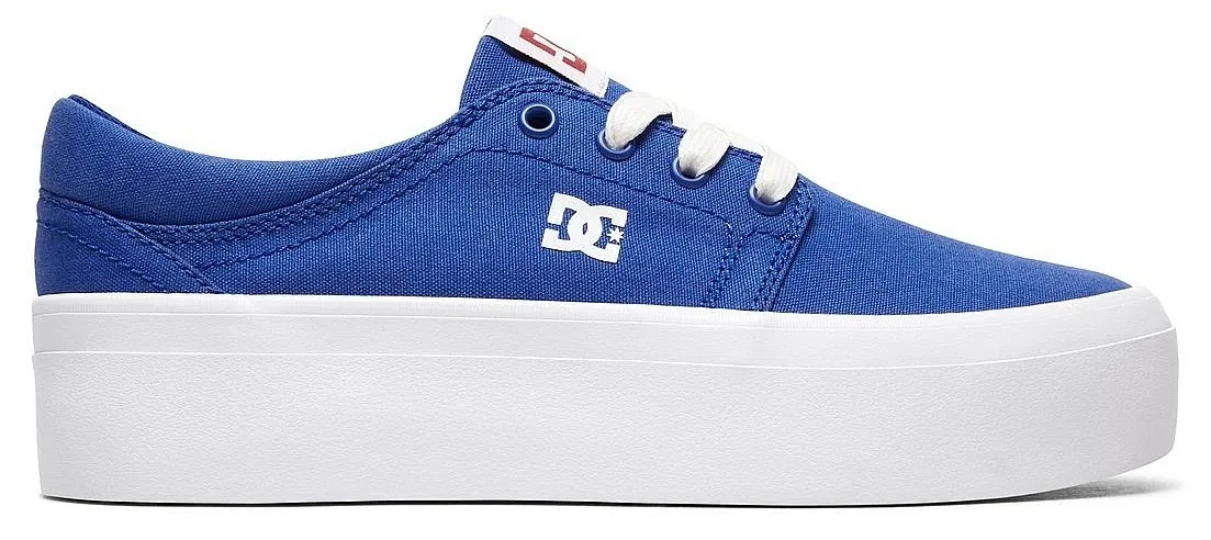 zapatos DC Trase Platform TX SE - ROY/Royal Blue - women´s