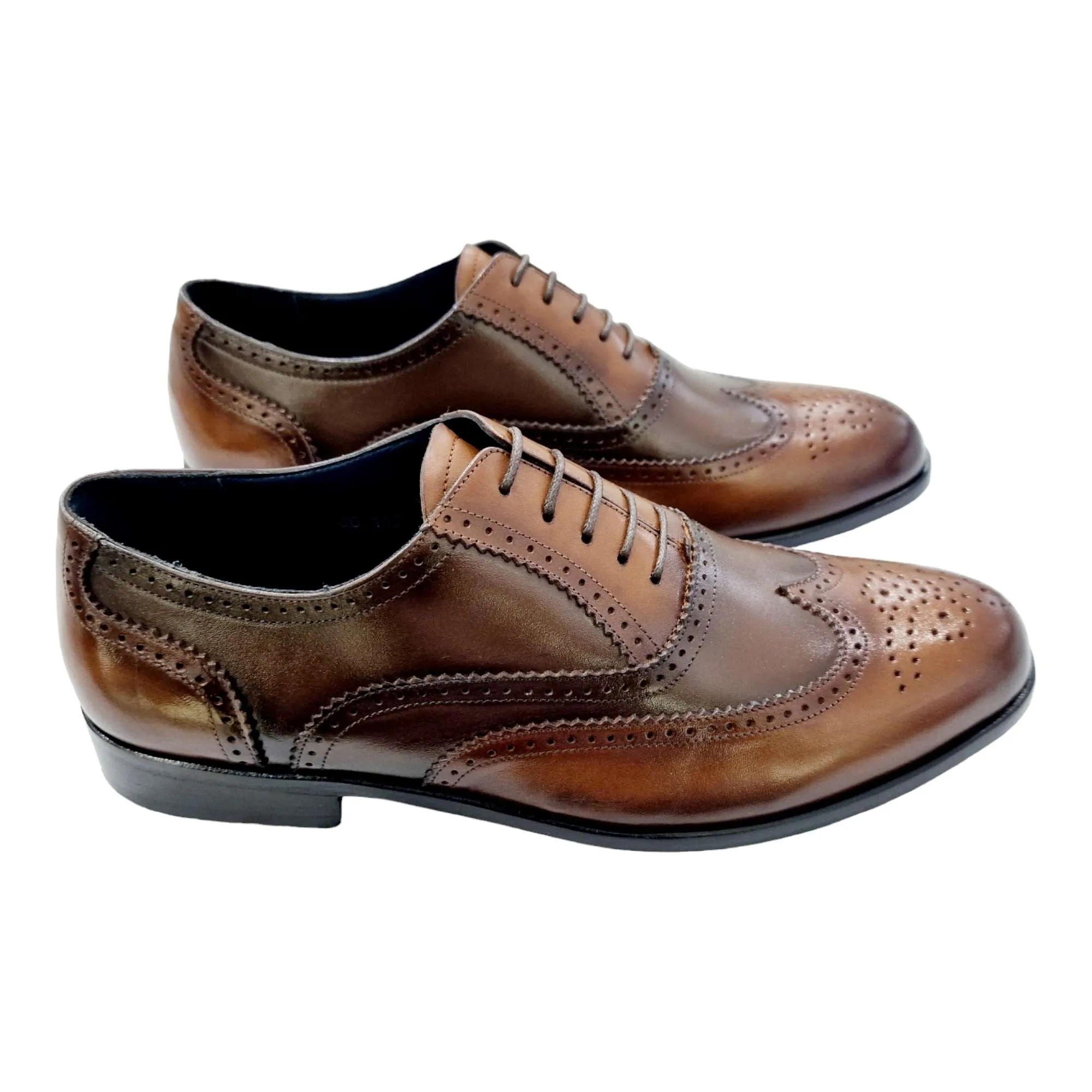 Zapato bicolor fashion hombre