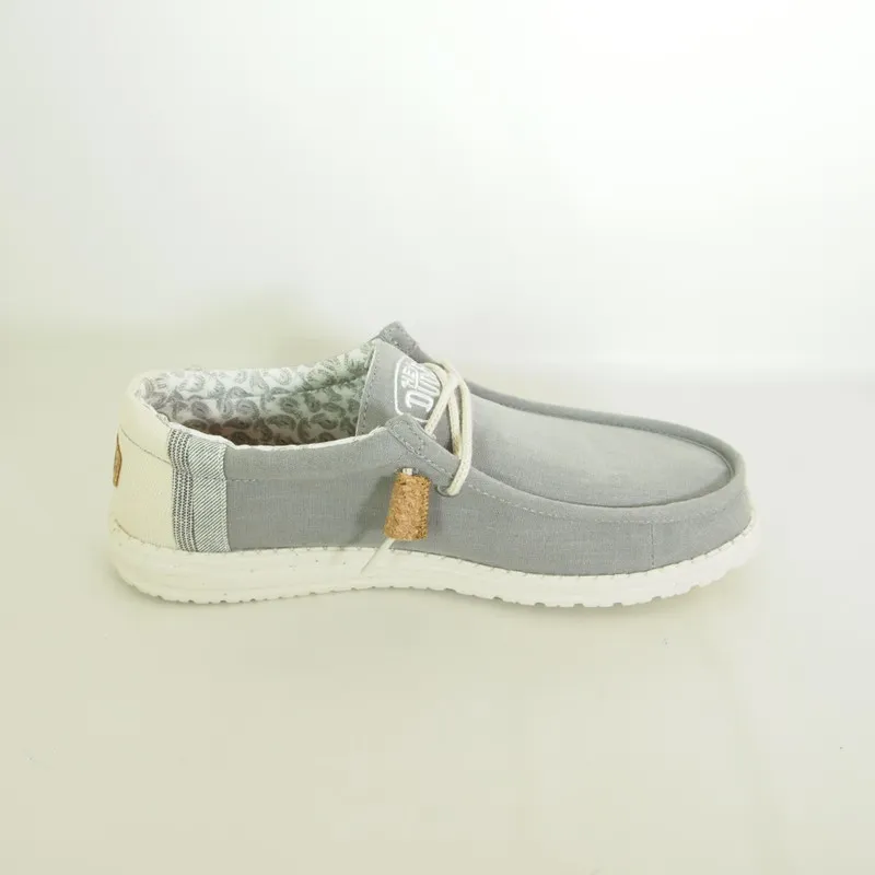 Zapatos Dude Wally Break Stitch Gris