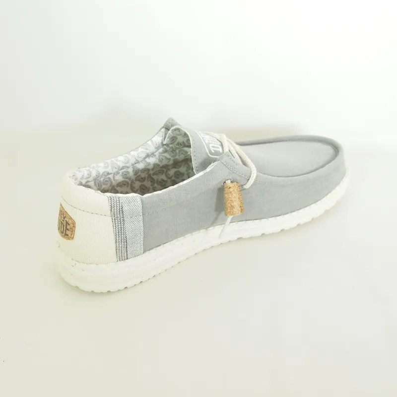 Zapatos Dude Wally Break Stitch Gris