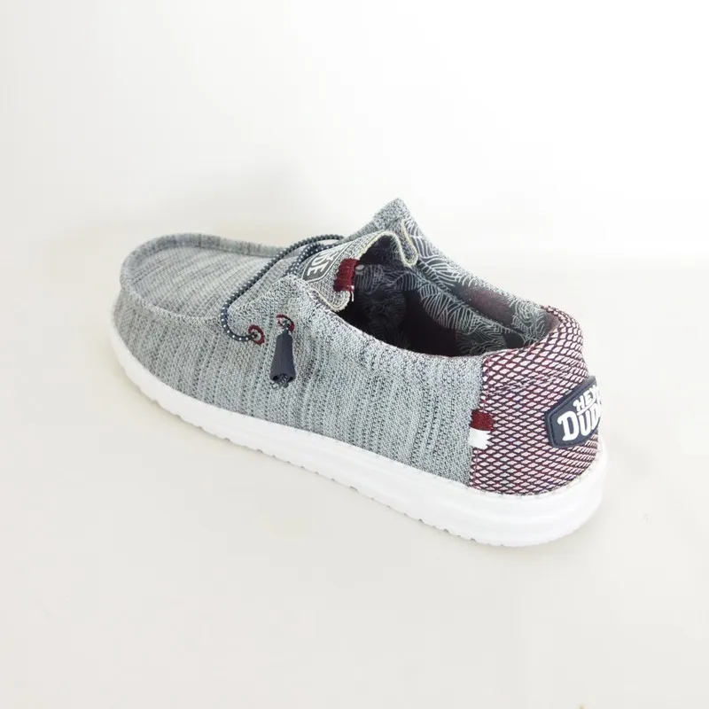 Zapatos Dude Wally Sox Stitch Azul