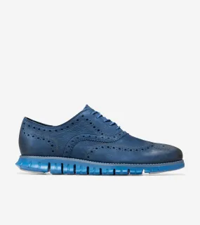 Zapatos Oxford con Acolchado de Lujo de Hombre | ZERØGRAND Wingtip Oxford