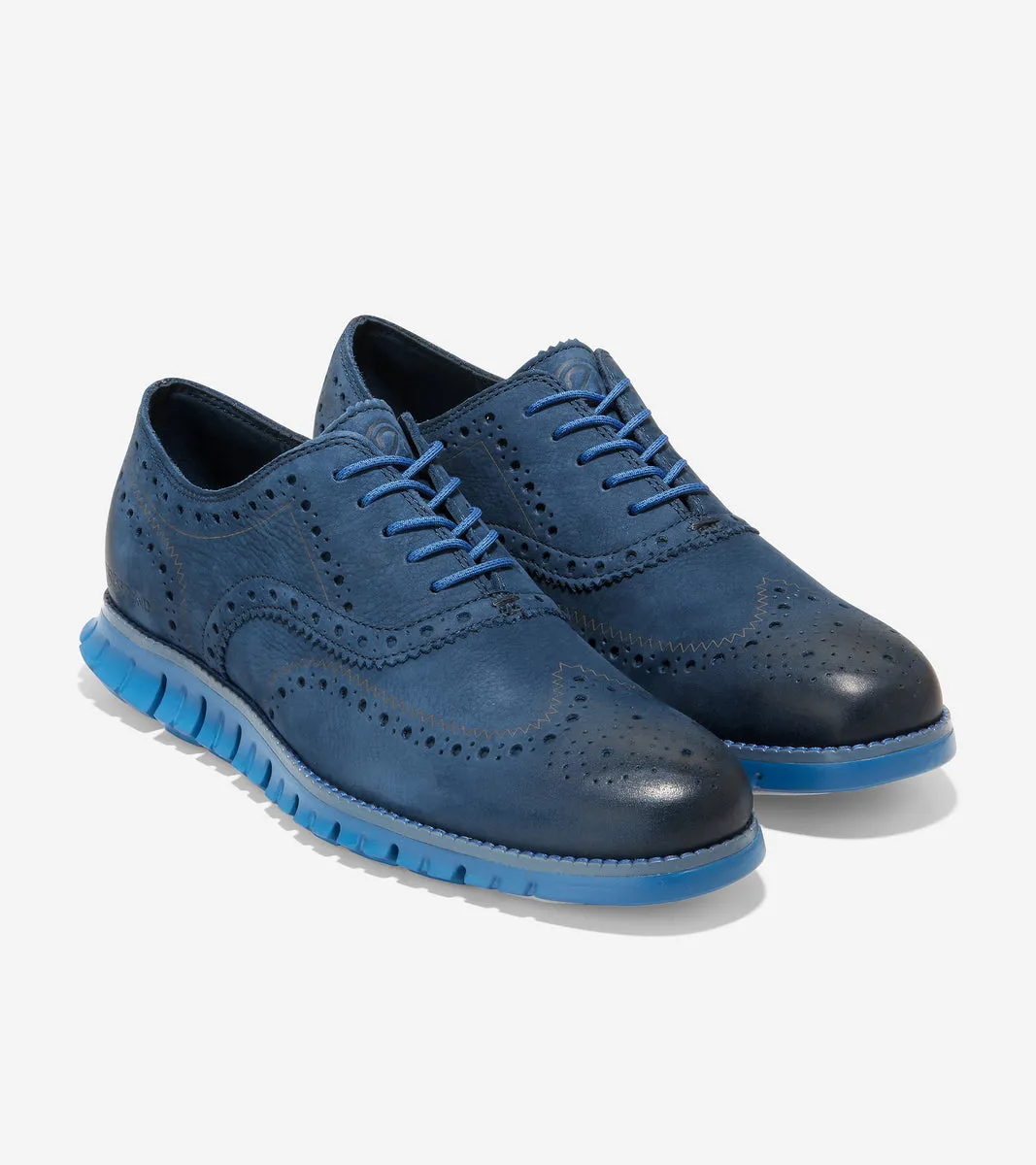 Zapatos Oxford con Acolchado de Lujo de Hombre | ZERØGRAND Wingtip Oxford