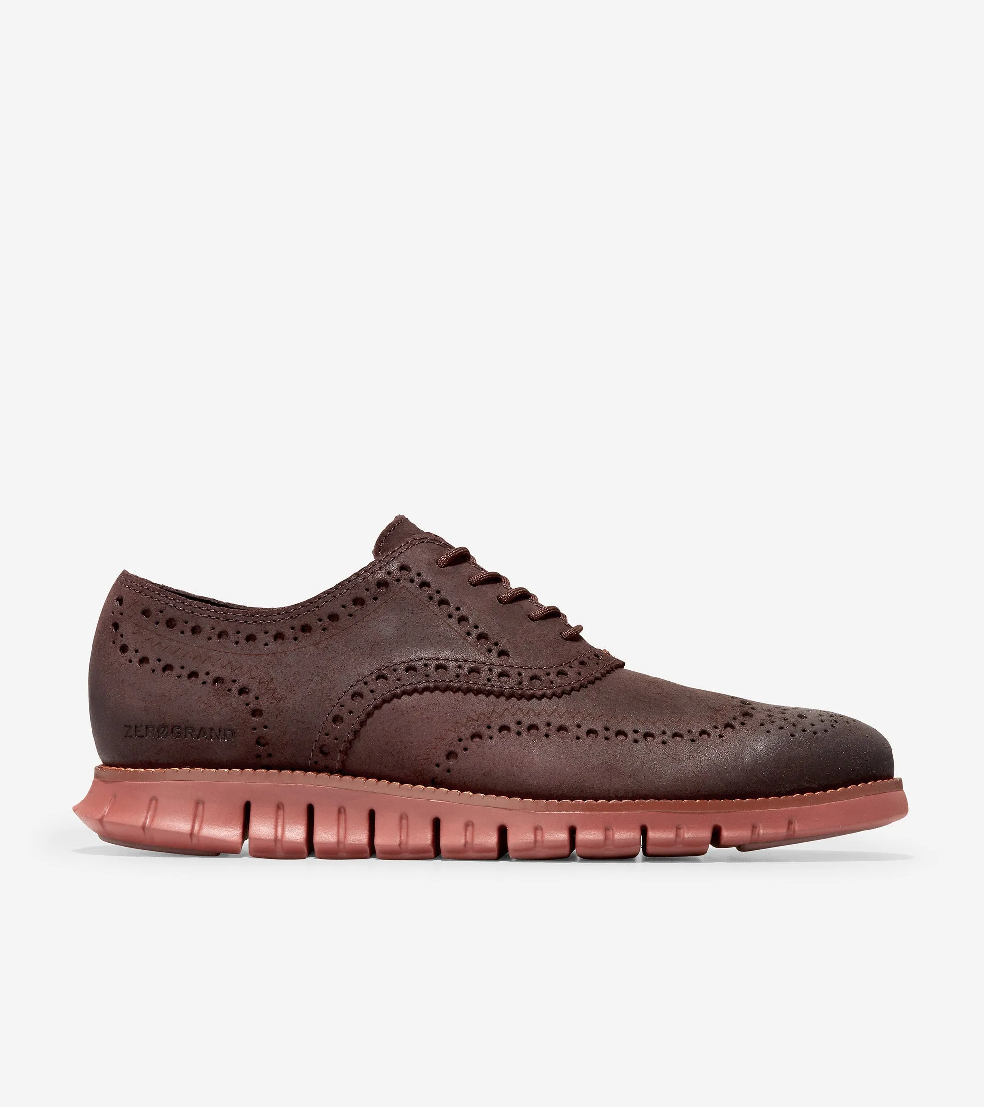 Zapatos Oxford de Ante de Hombre | Men's ZERØGRAND Wingtip Oxford