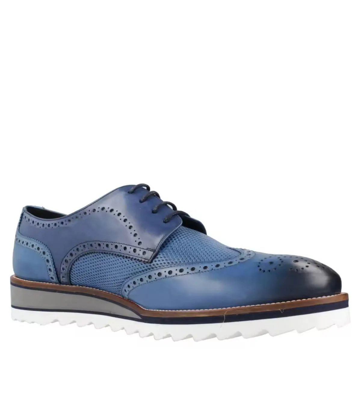 ZAPATOS OXFORD DE PIEL PARA HOMBRE KEEP HONEST 0602 MARINO