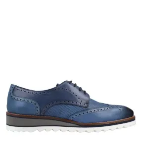 ZAPATOS OXFORD DE PIEL PARA HOMBRE KEEP HONEST 0602 MARINO