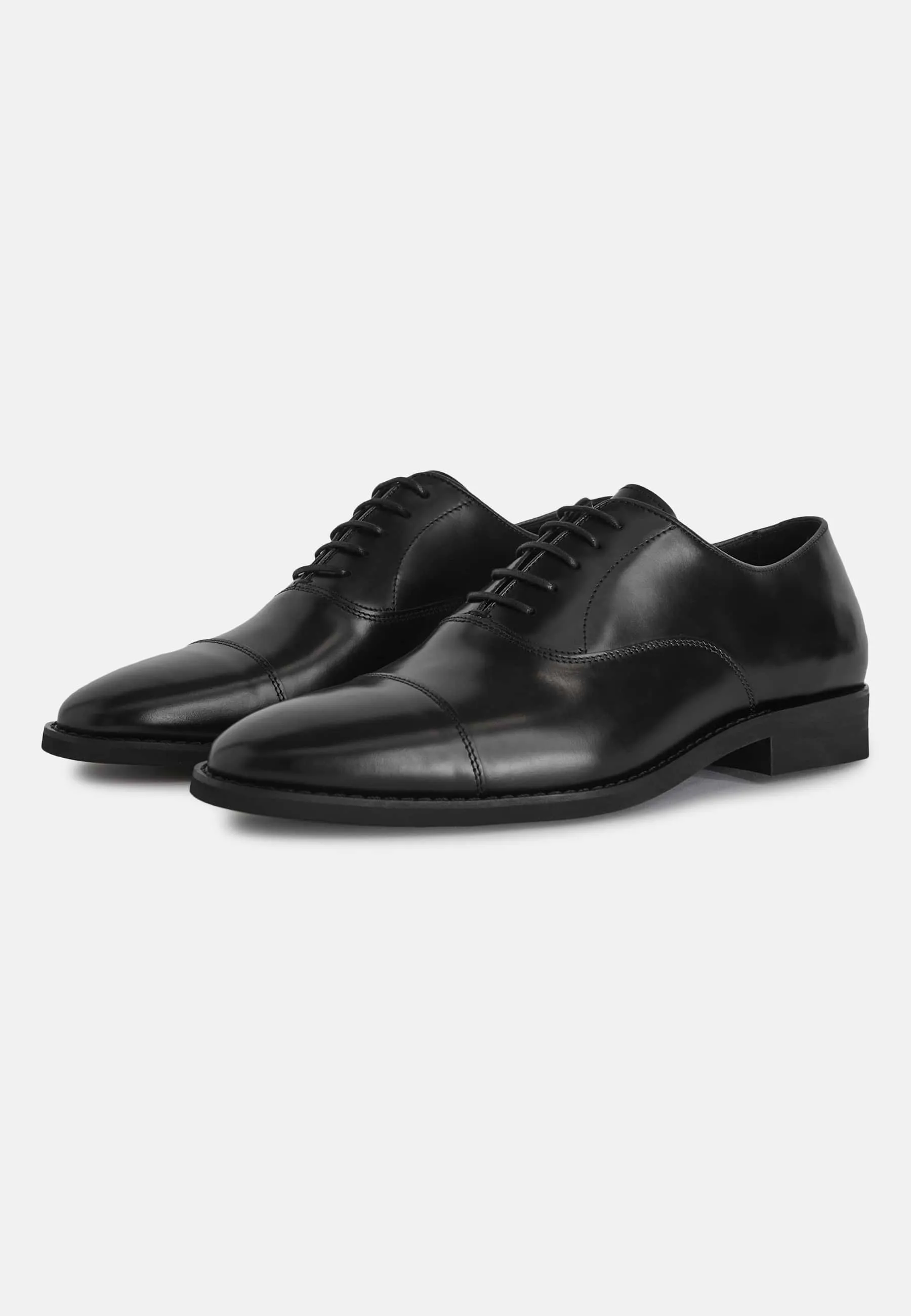 Zapatos Oxford De Piel