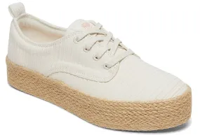 zapatos Roxy Shaka Jute - WHT/White - women´s