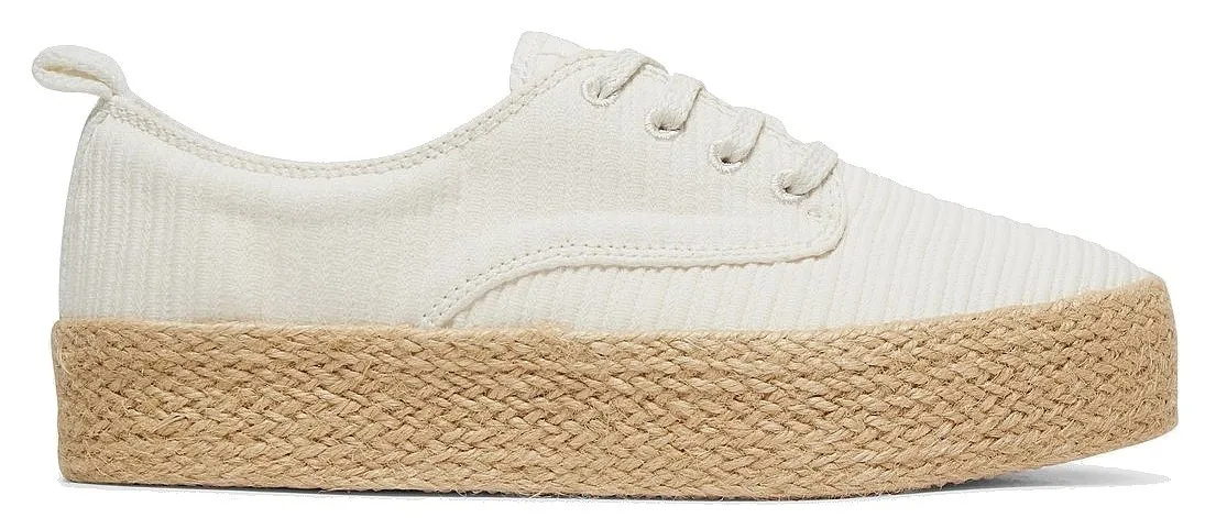 zapatos Roxy Shaka Jute - WHT/White - women´s